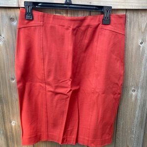 Red/Orange Ann Taylor Skirt
